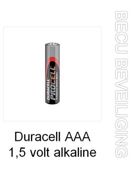 Duracell 1,5 volt AAA alkaline