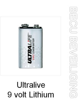 Ultralife 9 volt lithium