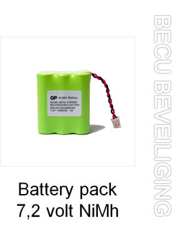 PowerMax Plus battery pack 7,2 volt