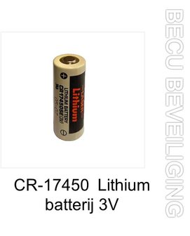 CR17450 3V Lithium batterij