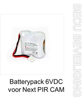 Batterypack 6VDC Next Cam PIR