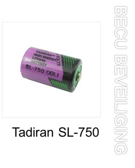 Tadiran SL-750 (voorheen TL-2150) 3,6 volt lithium