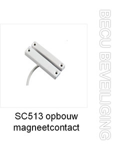 SC513 opbouw magneetcontact incl kabel