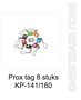 Prox-tags-KP-141-KP-160-set-8-stuks
